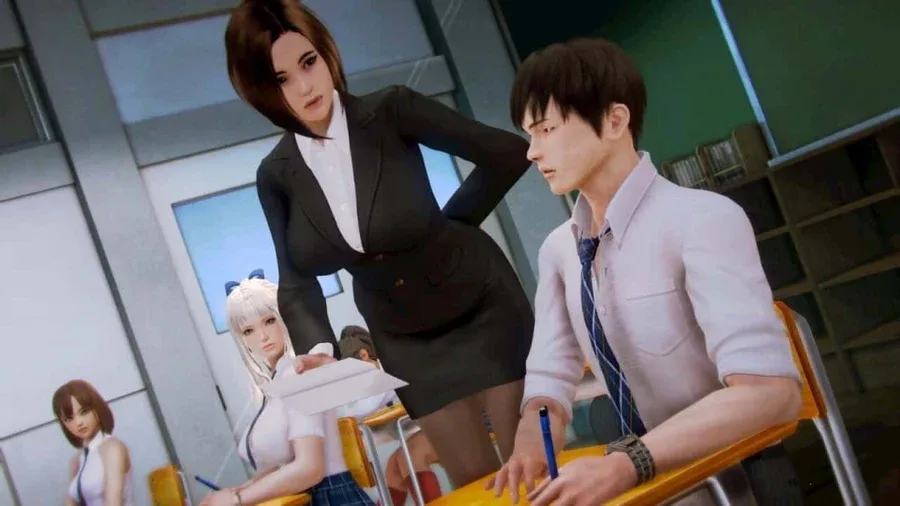 二次元老婆学院_Waifu Academy 存档路线 场景图