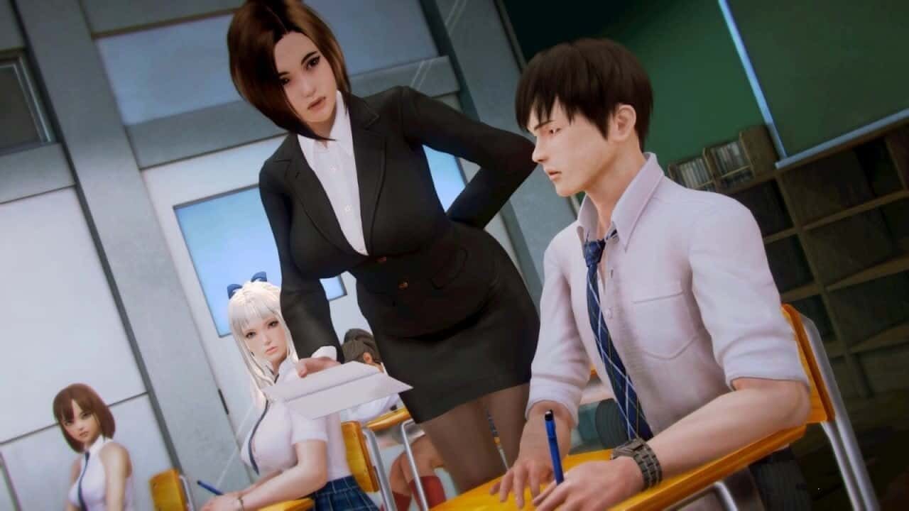 二次元老婆学院_Waifu Academy 主线事件 玩法截图 2